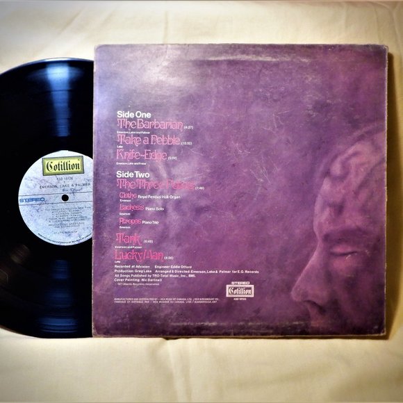 *** EMERSON, LAKE & PALMER ***  (November 20, 1970) - Picture 2 of 2